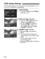 Предварительный просмотр 244 страницы Canon EOS 650D Instruction Manual