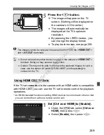 Предварительный просмотр 259 страницы Canon EOS 650D Instruction Manual