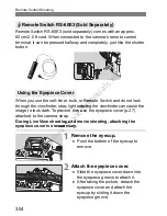 Предварительный просмотр 304 страницы Canon EOS 650D Instruction Manual