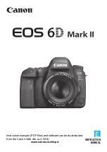 Canon EOS 6D Mark II Instruction Manual предпросмотр