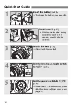 Preview for 14 page of Canon EOS 6D Basic Instruction Manual