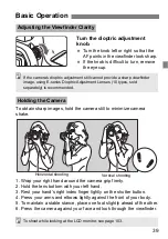 Preview for 39 page of Canon EOS 6D Basic Instruction Manual