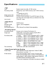 Предварительный просмотр 371 страницы Canon EOS 6D Instruction Manual