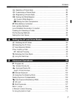 Предварительный просмотр 7 страницы Canon EOS 70 Instruction Manual