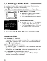 Предварительный просмотр 64 страницы Canon EOS 70 Instruction Manual