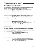 Предварительный просмотр 87 страницы Canon EOS 70 Instruction Manual