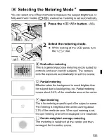 Предварительный просмотр 103 страницы Canon EOS 70 Instruction Manual