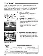 Предварительный просмотр 106 страницы Canon EOS 70 Instruction Manual