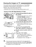 Предварительный просмотр 176 страницы Canon EOS 70 Instruction Manual