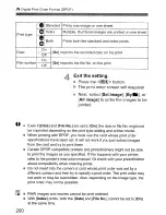 Предварительный просмотр 200 страницы Canon EOS 70 Instruction Manual