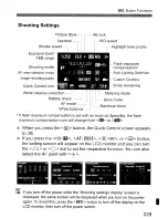 Предварительный просмотр 229 страницы Canon EOS 70 Instruction Manual