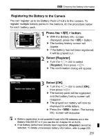 Предварительный просмотр 231 страницы Canon EOS 70 Instruction Manual