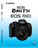 Предварительный просмотр 1 страницы Canon EOS 700D Instruction Manual