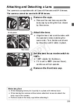 Предварительный просмотр 39 страницы Canon EOS 700D Instruction Manual