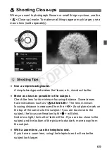 Предварительный просмотр 69 страницы Canon EOS 700D Instruction Manual