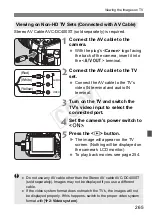 Предварительный просмотр 265 страницы Canon EOS 700D Instruction Manual