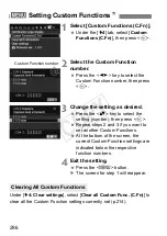 Предварительный просмотр 296 страницы Canon EOS 700D Instruction Manual