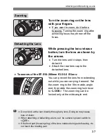 Предварительный просмотр 37 страницы Canon EOS 70D Basic Instruction Manual