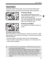 Предварительный просмотр 41 страницы Canon EOS 70D Basic Instruction Manual