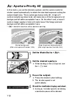 Предварительный просмотр 112 страницы Canon EOS 70D Basic Instruction Manual