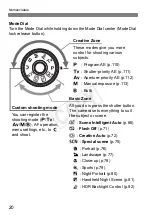 Preview for 20 page of Canon EOS 70D Instruction Manual