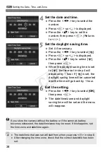 Preview for 34 page of Canon EOS 70D Instruction Manual