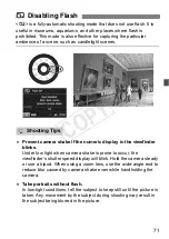 Preview for 71 page of Canon EOS 70D Instruction Manual