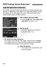 Preview for 104 page of Canon EOS 70D Instruction Manual