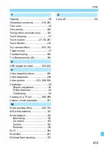 Preview for 415 page of Canon EOS 750D Instruction Manual