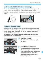 Preview for 367 page of Canon EOS 760DW Instruction Manual