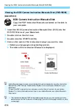 Preview for 416 page of Canon EOS 760DW Instruction Manual