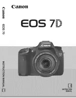 Canon EOS 7D HDMI Instruction Manual предпросмотр