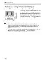 Предварительный просмотр 173 страницы Canon EOS 7D HDMI Instruction Manual