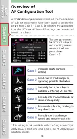 Предварительный просмотр 10 страницы Canon EOS 7D Mark II (G) Af Setting Manualbook