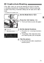 Preview for 73 page of Canon EOS 800D Basic Instruction Manual