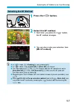 Предварительный просмотр 137 страницы Canon EOS 90D Advanced User'S Manual