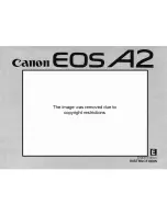 Предварительный просмотр 1 страницы Canon EOS A2 Instruction Manual