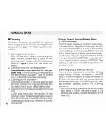 Предварительный просмотр 72 страницы Canon EOS A2E Instruction Manual