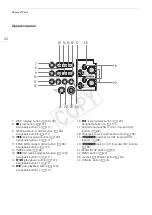 Предварительный просмотр 20 страницы Canon EOS C300 Instruction Manual