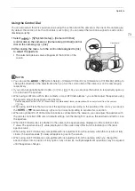 Предварительный просмотр 73 страницы Canon EOS C500 Mark II Instruction Manual