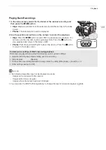 Предварительный просмотр 133 страницы Canon EOS C500 Mark II Instruction Manual