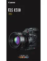 Canon EOS C500 Brochure & Specs preview