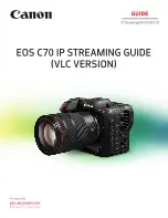 Canon EOS C70 Manual preview