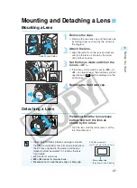 Предварительный просмотр 27 страницы Canon EOS D60 Instructions Manual