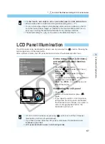 Предварительный просмотр 67 страницы Canon EOS D60 Instructions Manual