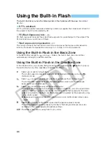 Предварительный просмотр 86 страницы Canon EOS D60 Instructions Manual