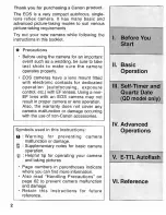 Предварительный просмотр 2 страницы Canon EOS Digital Rebel Instructions Manual