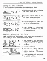 Предварительный просмотр 27 страницы Canon EOS Digital Rebel Instructions Manual