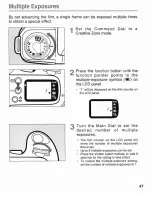 Предварительный просмотр 47 страницы Canon EOS Digital Rebel Instructions Manual