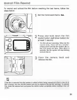 Предварительный просмотр 51 страницы Canon EOS Digital Rebel Instructions Manual